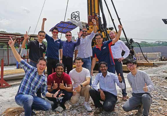 First deep drilling and exploration
